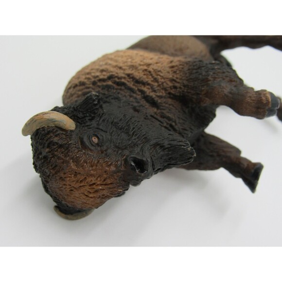 Safari Ltd Brown Buffalo Bison 2018 Animal Figure Realistic Toy Figurine - Picture 11 of 16